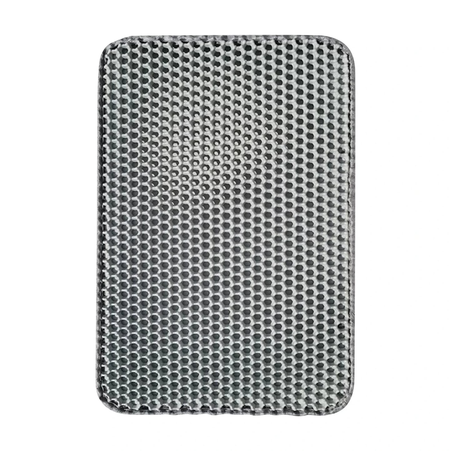 Large Waterproof Cat Litter Trapping Mat – Non-Slip Double Layer Litter Box Pad | 4 Sizes (Black, Grey, Khaki)
