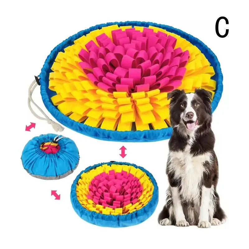 Travel Snuffle Mat for Dogs & Cats - Foraging Feed Game – photo 6