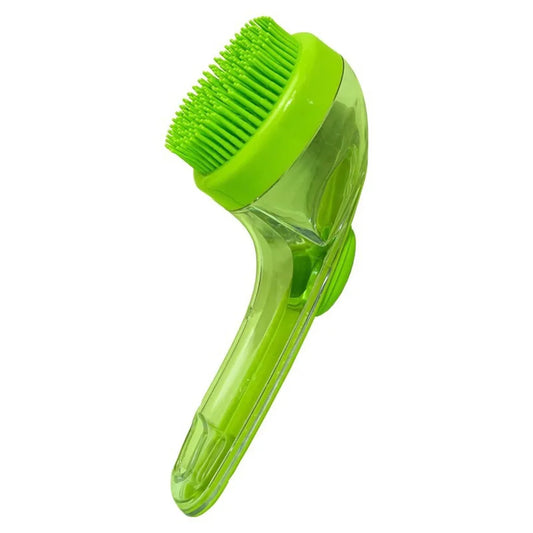 Pet Bath Brush for Dogs & Cats - Massage Scrub Grooming Tool