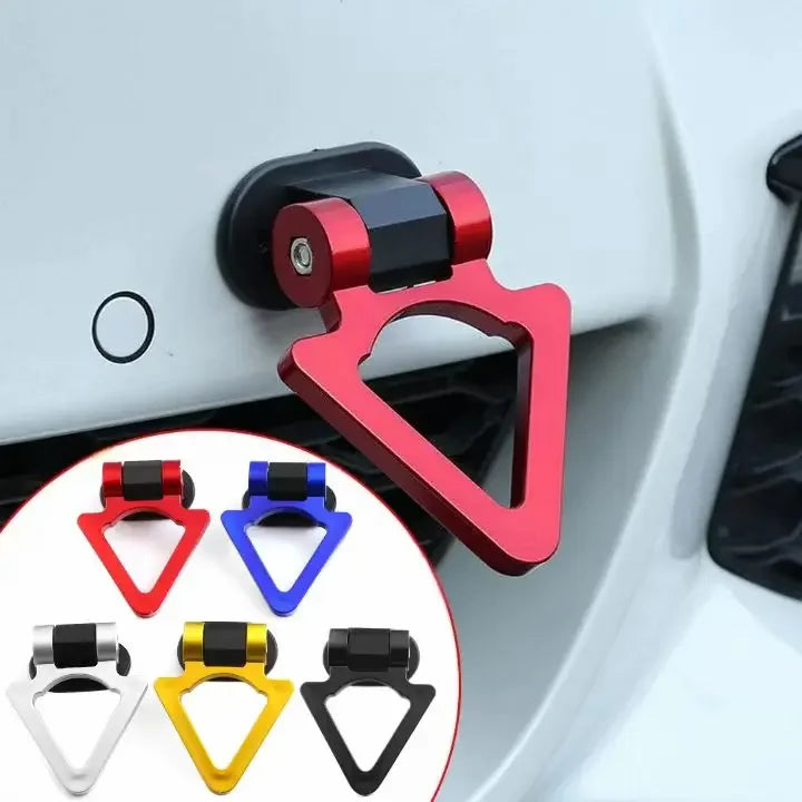 2 Car Style Trailer Hooks Designs，Decorative Car Sticker,Front Rear Trailer,Racing Ring Simulation,Vehicle Trailer Hook