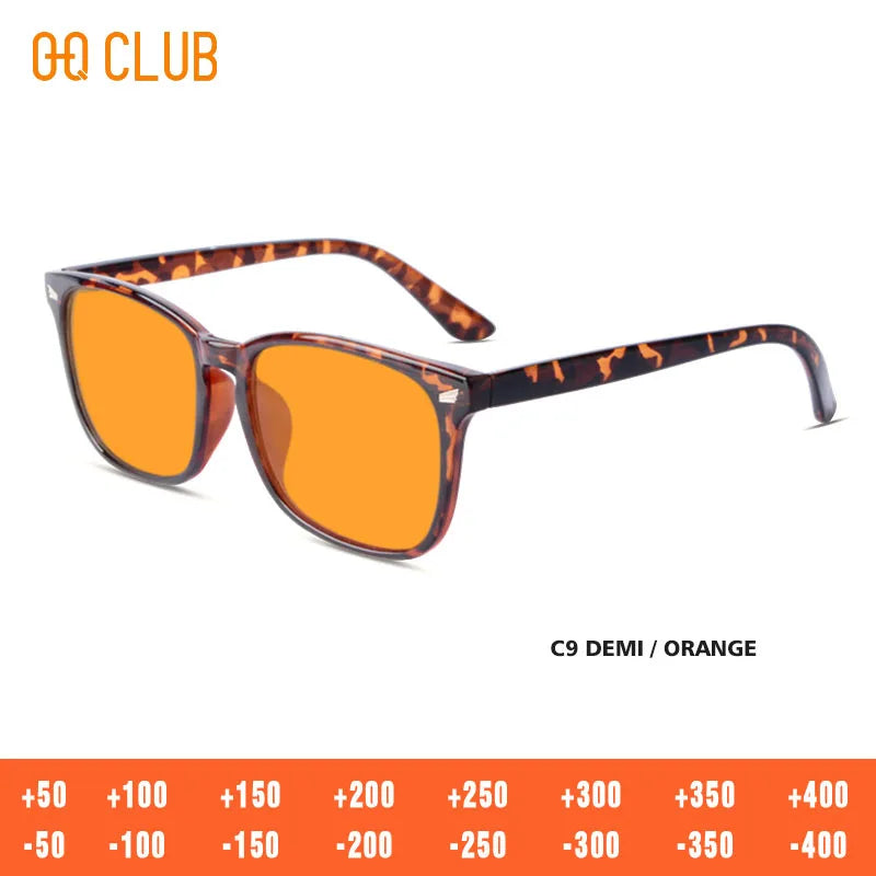 O-Q CLUB Computer Glasses Men Eyeglasses Sleep Glasses Anti Blue Light Glases gaming glasses Decorative Eyepieces Women Eyewear