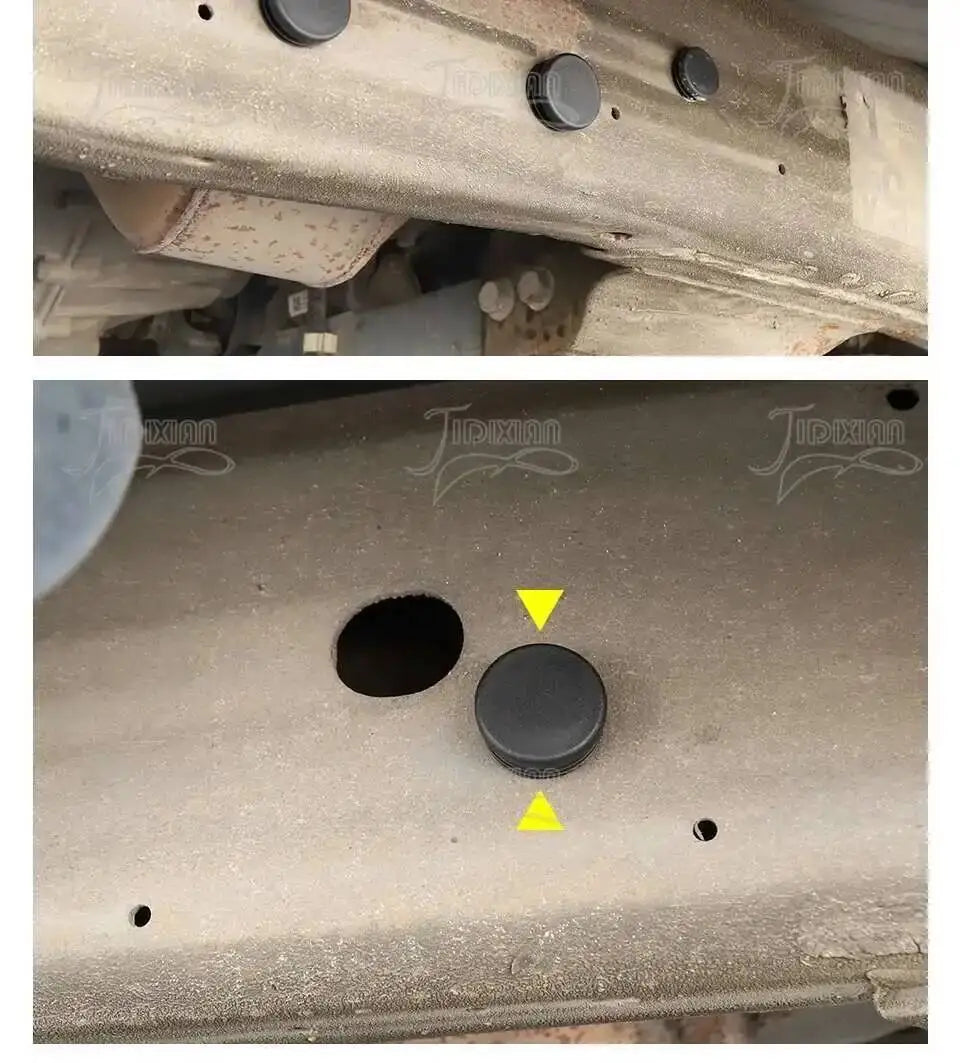 Chassis & Body Hole Dust Plugs, Waterproof — Chevrolet Silverado & GMC Sierra (1999–2026)