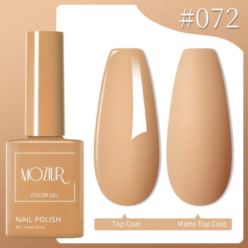 Colorful Hot Sale Uv Gel Nail Polish Set Soak Off Gel Nail Polish 15ml Professional Nail Gel Polishes
