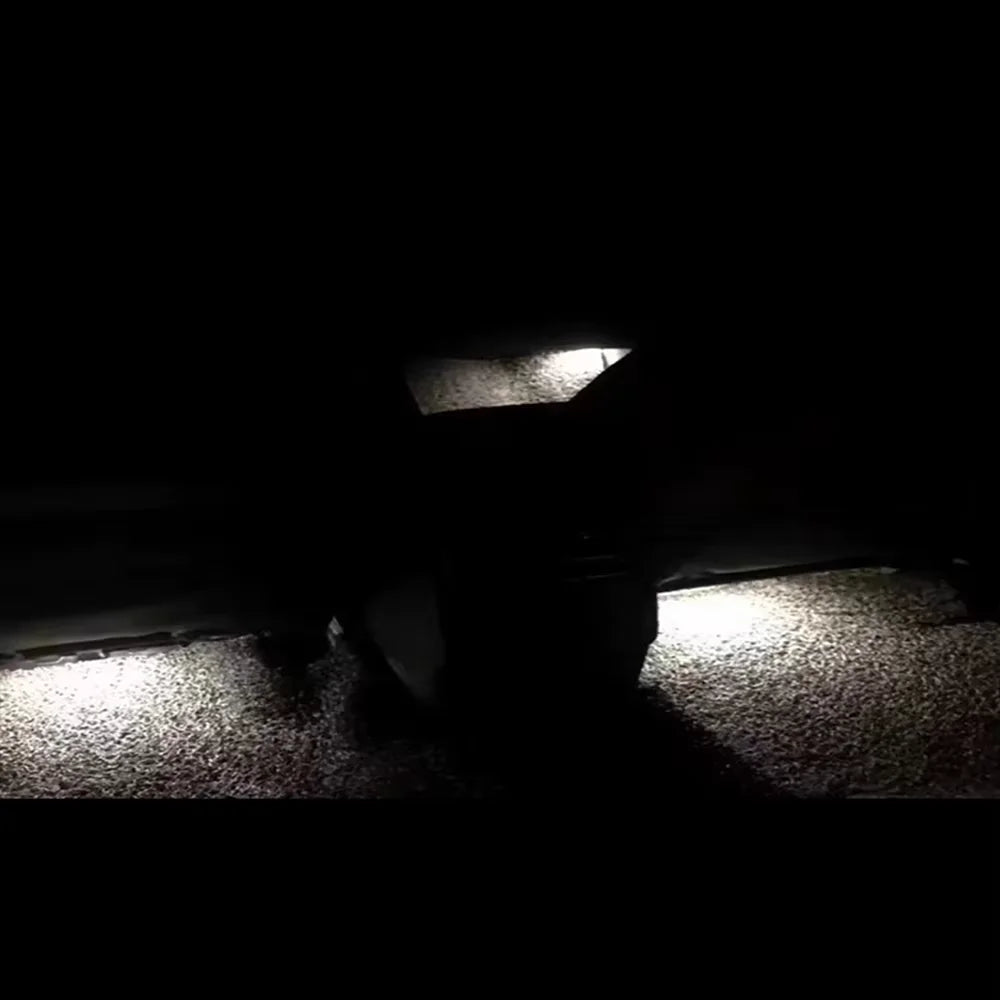 2/4 Pcs 12V LED Inner Ambient light For Toyota/Lexus/Honda/Mazda/Subaru Compatible Illumination Foot Lamp Glove Box Lamp
