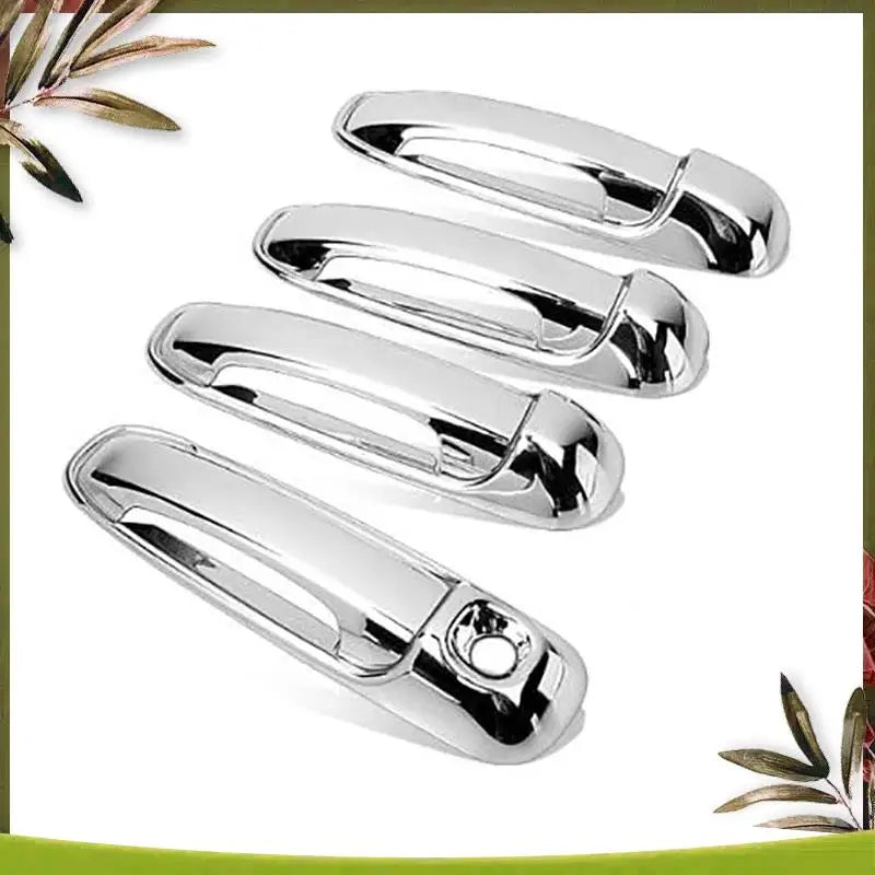 8-Piece Chrome Door Handle Cover Trim - Dodge Ram 1500/2500/3500 2002-2009