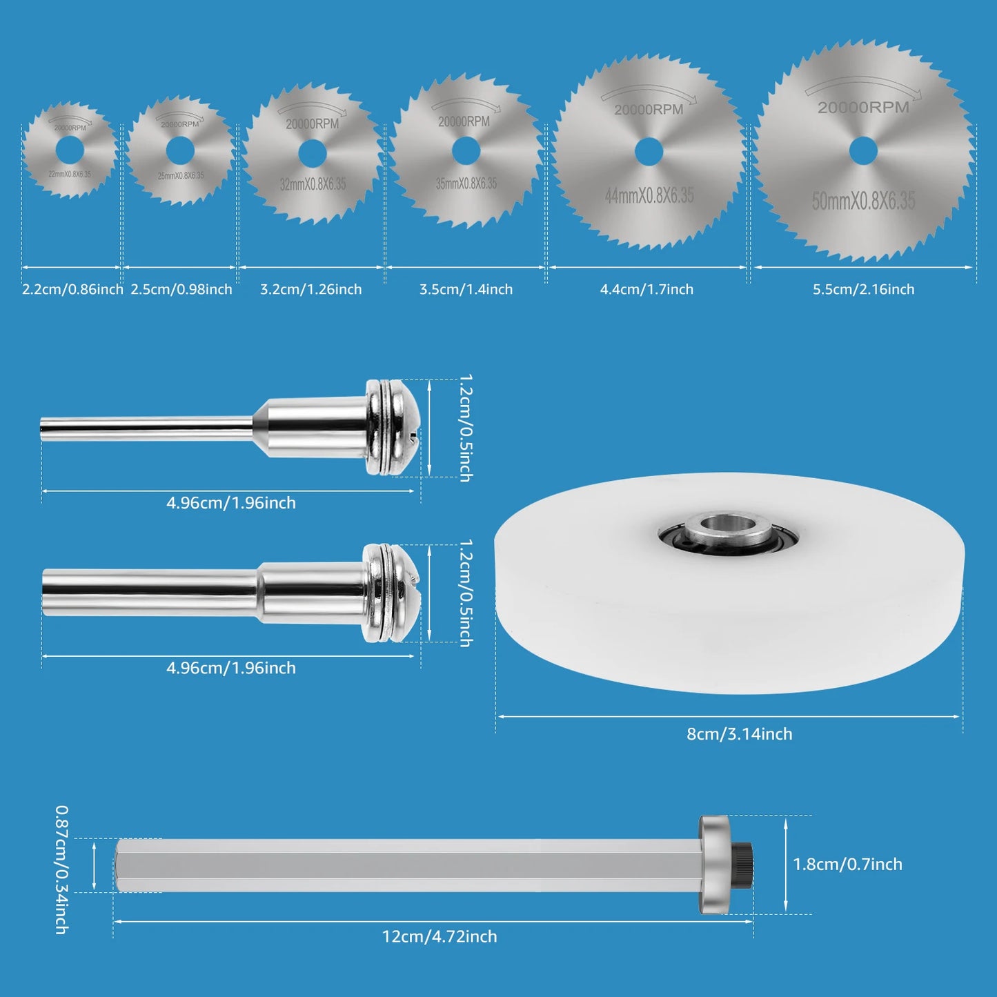 Inside Pipe Cutter Plumbing Tools PVC Pipe Precision Cutting for 1-1/2 Inch to 8 Inch, 7 Inch Adjustable Cutting Depth Pipe Tool