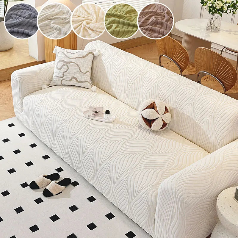 1PC-Anti cat scratch new high-end sofa cover, all inclusive and integrated lazy elastic sofa protection cover