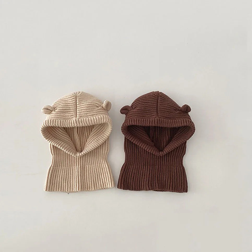 Baby Knit Bonnet and Scarf Set - Ear Flap Winter Hat for Toddlers - photo 2