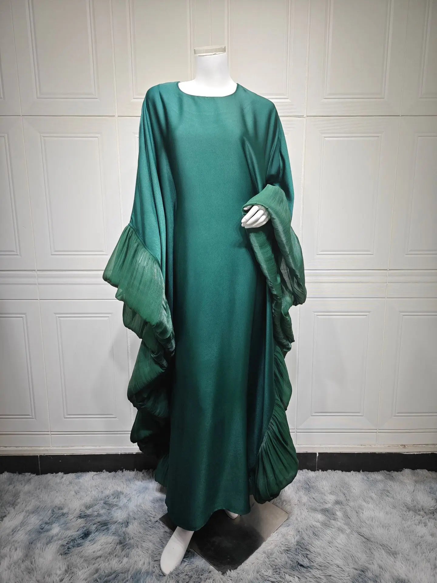 Muslim Women Arabic Dubai Abaya Long Dress Modest Ramadan Robe Kaftan Femme Islam Clothing Eid Djellaba Kebaya Caftan Marocain