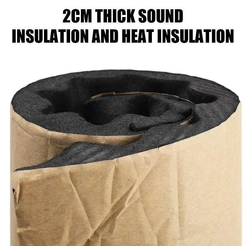 Car Self-adhesive Sound-absorbing and Shock-absorbing Insulation Foam Auto Hood Sound Insulation and Mute Material