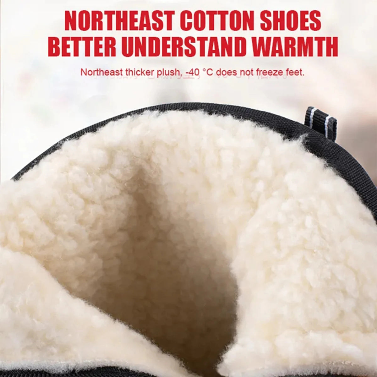 Men's Winter Waterproof, Anti-Slip, Windproof, Warm and Breathable Outdoor Comfortable Snow Boots