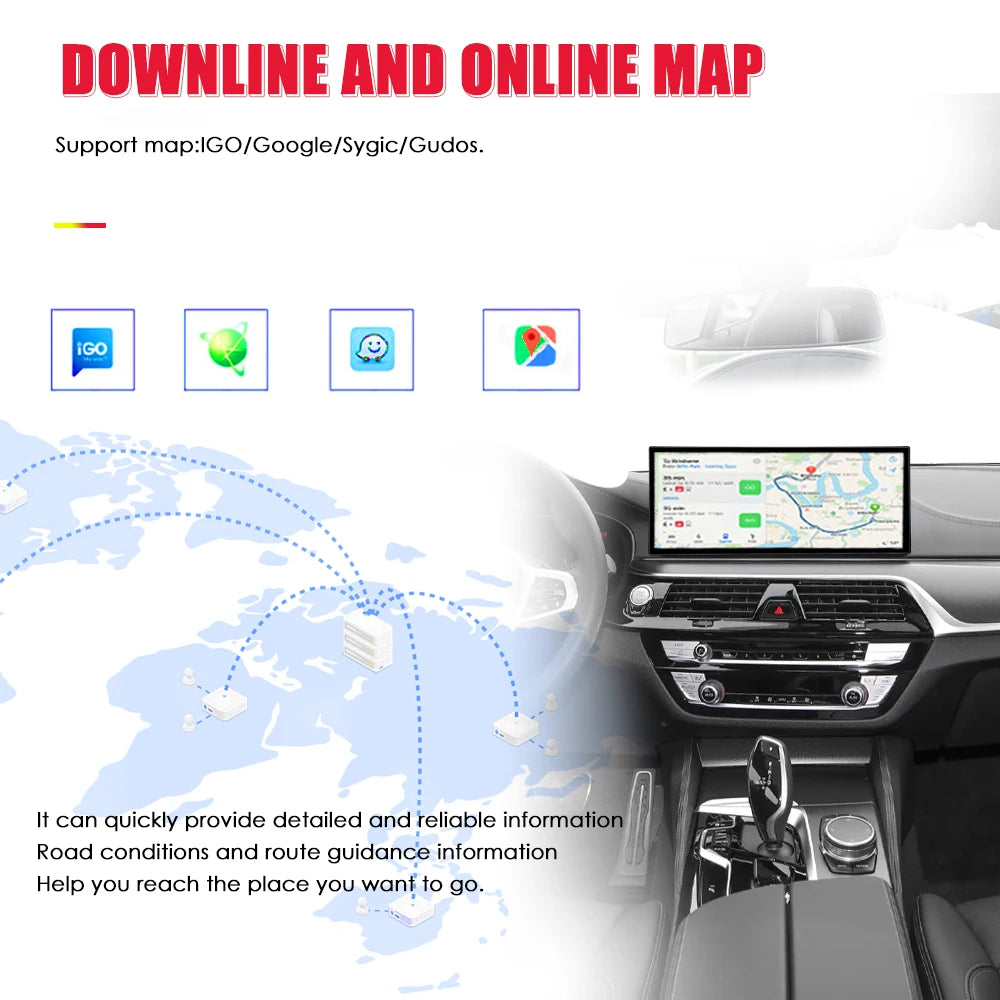 9" Android Car Stereo for Audi A6 C7 & A7 (2012–2018) — CarPlay, Android Auto, GPS, Bluetooth, WiFi
