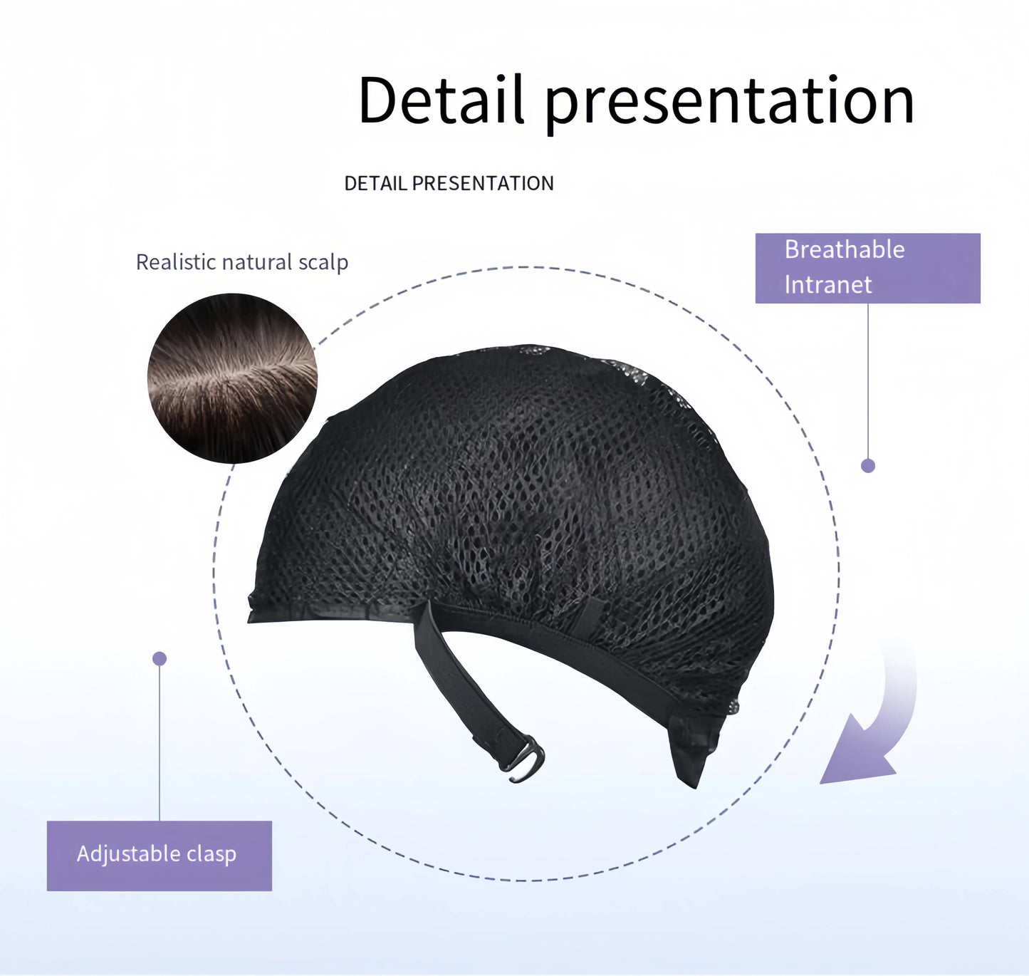 New wig female grandma grey fashion short curly hair for the elderly woven synthetic fiber high temperature silk head cover