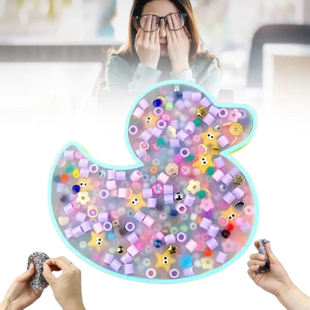 Duck Picky Pad Say Goodbye to Skin Picking Fidget Squeeze Toys Stress Relief for Adults Kids