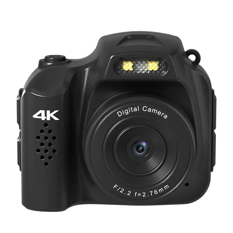 4K Retro Keychain Camera — 64MP Mini Digital Camera with Screen