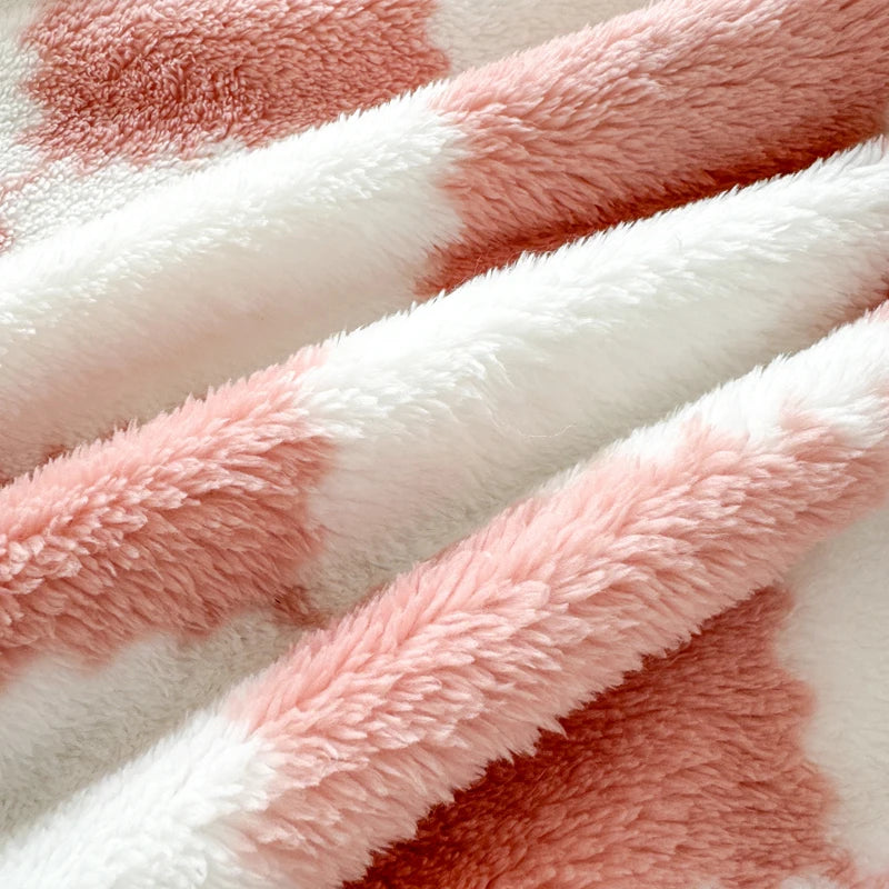 Panda Print Flannel Fleece Blanket