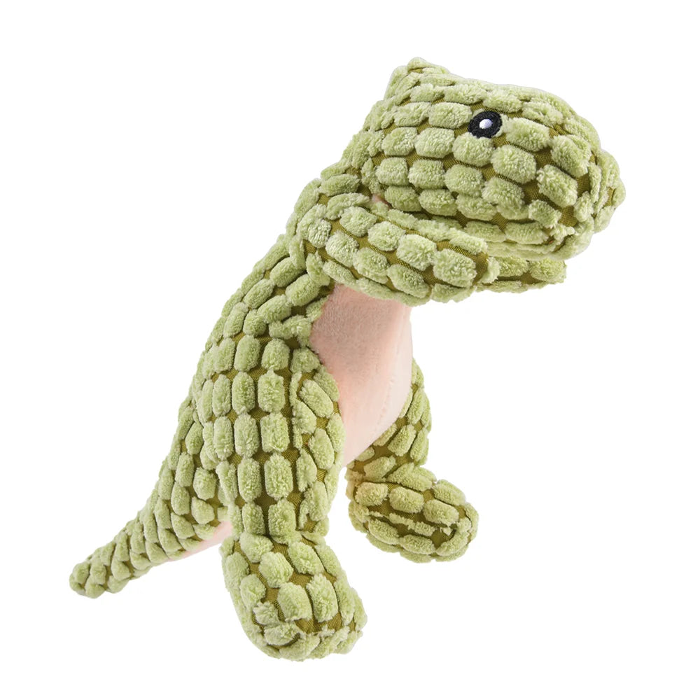 Plush Animal Squeaky Dog Toys - Tiger, Penguin, Fox & More - photo 18