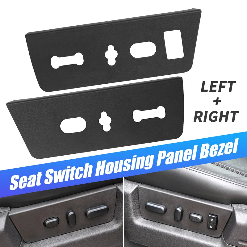 Power Seat Switch Trim Bezel Panel for Ford F-150 2009–2014