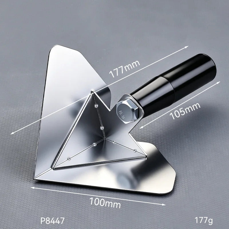 Stainless Steel 90 Degree Corner Trowel for Drywall and Plaster - view 7