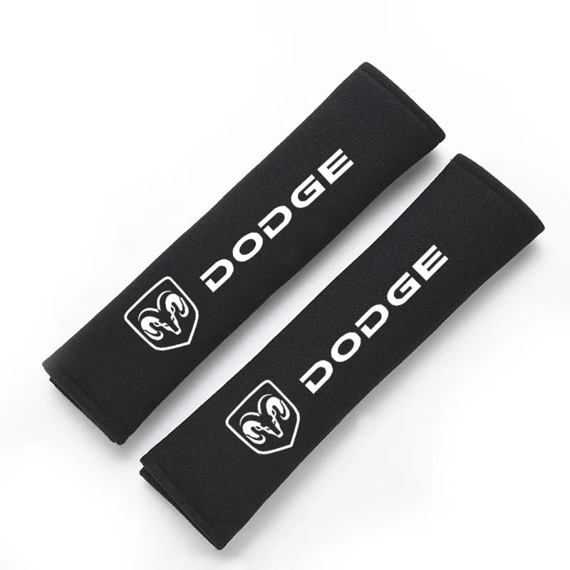 Dodge Seat Belt Shoulder Pad Covers (2-Piece Set)