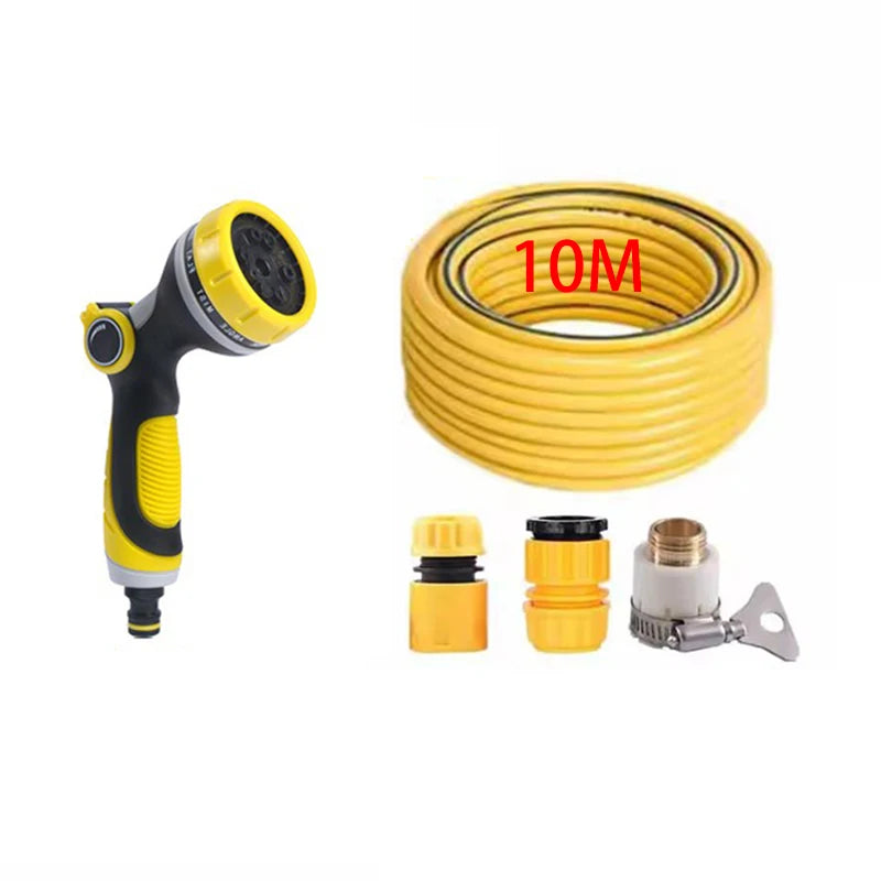 10-Mode High-Pressure Garden Water Gun — Adjustable Hose Sprayer Nozzle