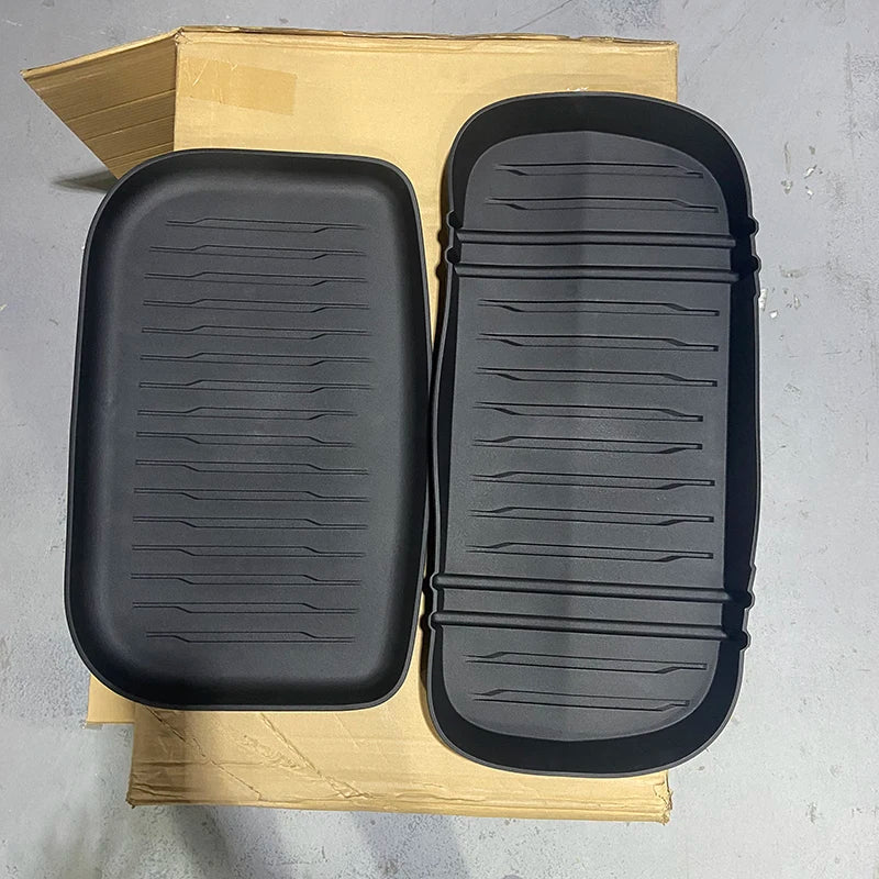 For Tesla Model Y 2026 Juniper TPE Front Trunk Cargo Liner Tray Mat Frunk Layered Partition Plate Organizer Divider Baffle Board