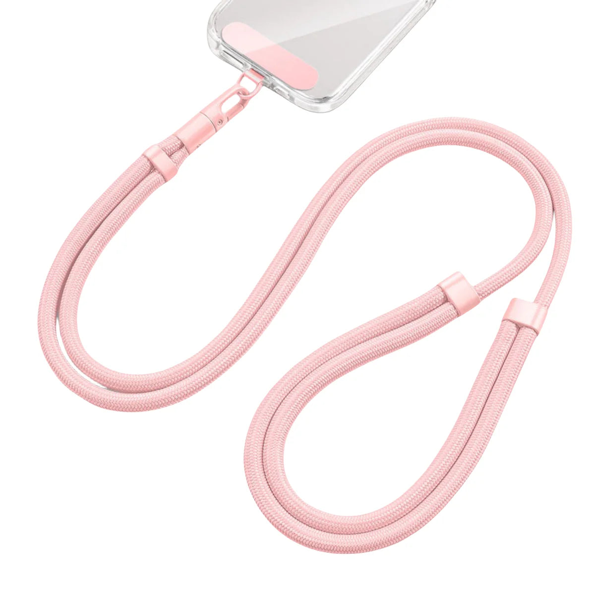 Universal Phone Lanyard with Clip – Anti-Drop 360° Rotation Adjustable Neck & Crossbody Strap for All Phones