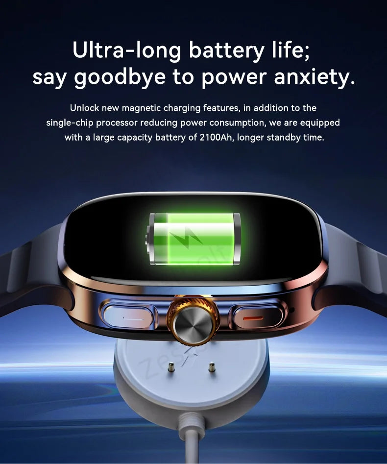 Original M99 Smartwatch with 2.4 Inch AMOLED Screen 4G/5G SIM Card Slot GPS WiFi 190° Rotating Camera Android 10.0 Gaming Watch