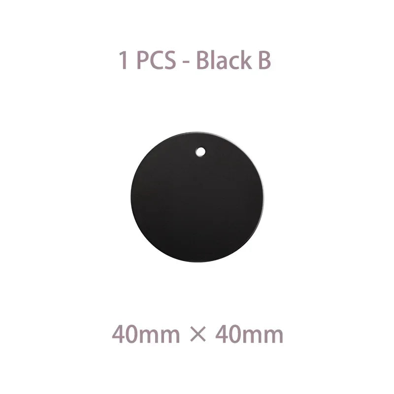 Universal Metal Plate & Metal Ring Mobile Phone Popsocket Accessories Suitable for Magnetic Phone Stands and Car Phone Holder