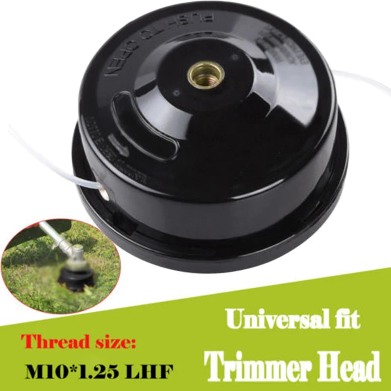 Grass Trimmer Head Lawn Mower Replacement Part Trimmer Head Bump Feed Line Spool Brush Cutter String Trimmer Parts