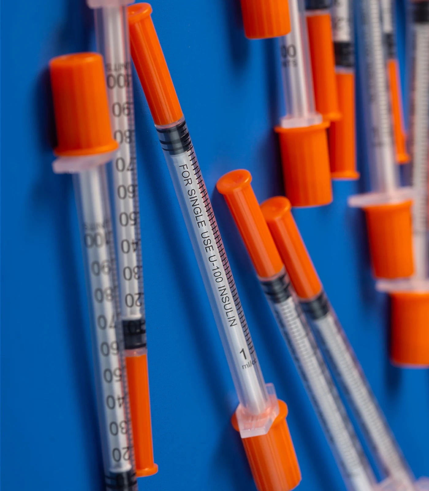 1ml/cc Insulin Syringe Disposable Syringe with Needle, Sterile Individually Packed for Pets, Lab Use
