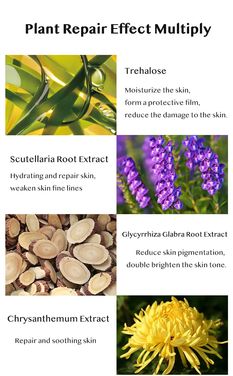 28 Bottles Skincare Revitalizer Hyaluronic Acid Ampoule Essence Moisturizer Face Toner Pores Shrinking Whitening Facial Serum