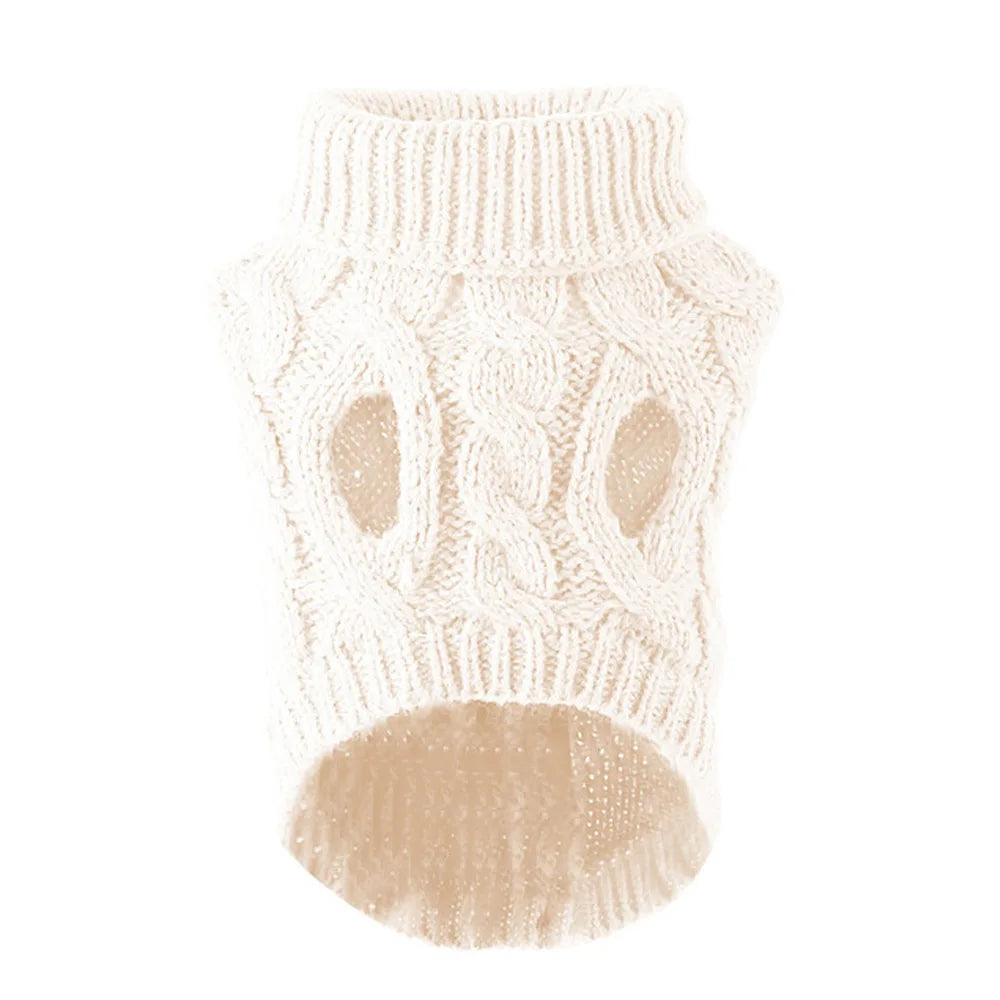 Knitted Winter Dog Coat - Warm Sweater for Small and Medium Dogs - photo 12