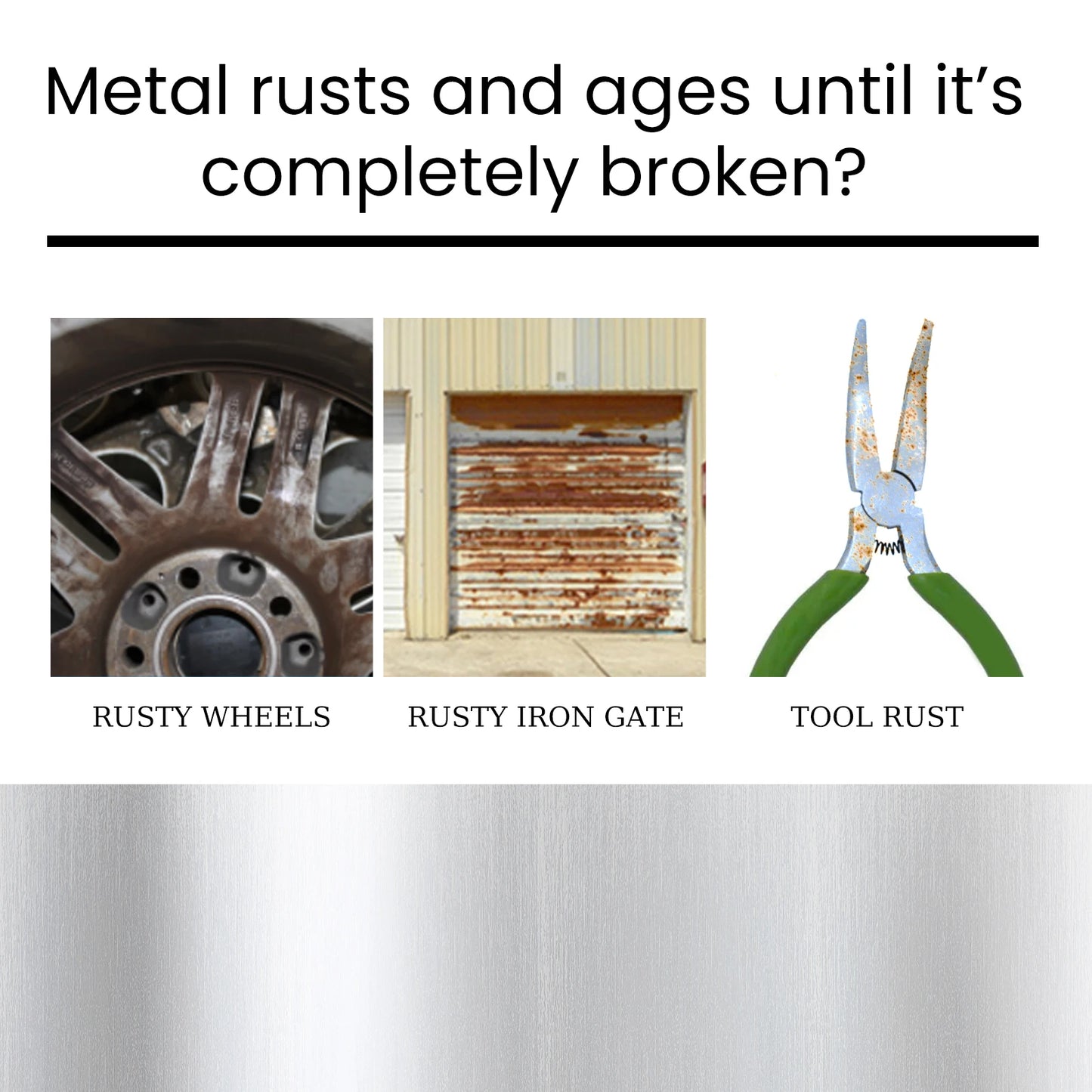 Rust Remover, Automotive Tire Metal Parts Cleaning, Multifunctional Rust Proof, Screw Loosening Lubricant