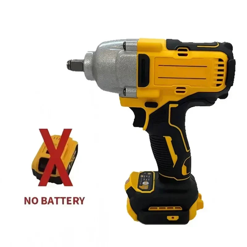 Brushless Cordless Impact Wrench — 1/2" 812Nm 3-Speed (DCF892 Fit)