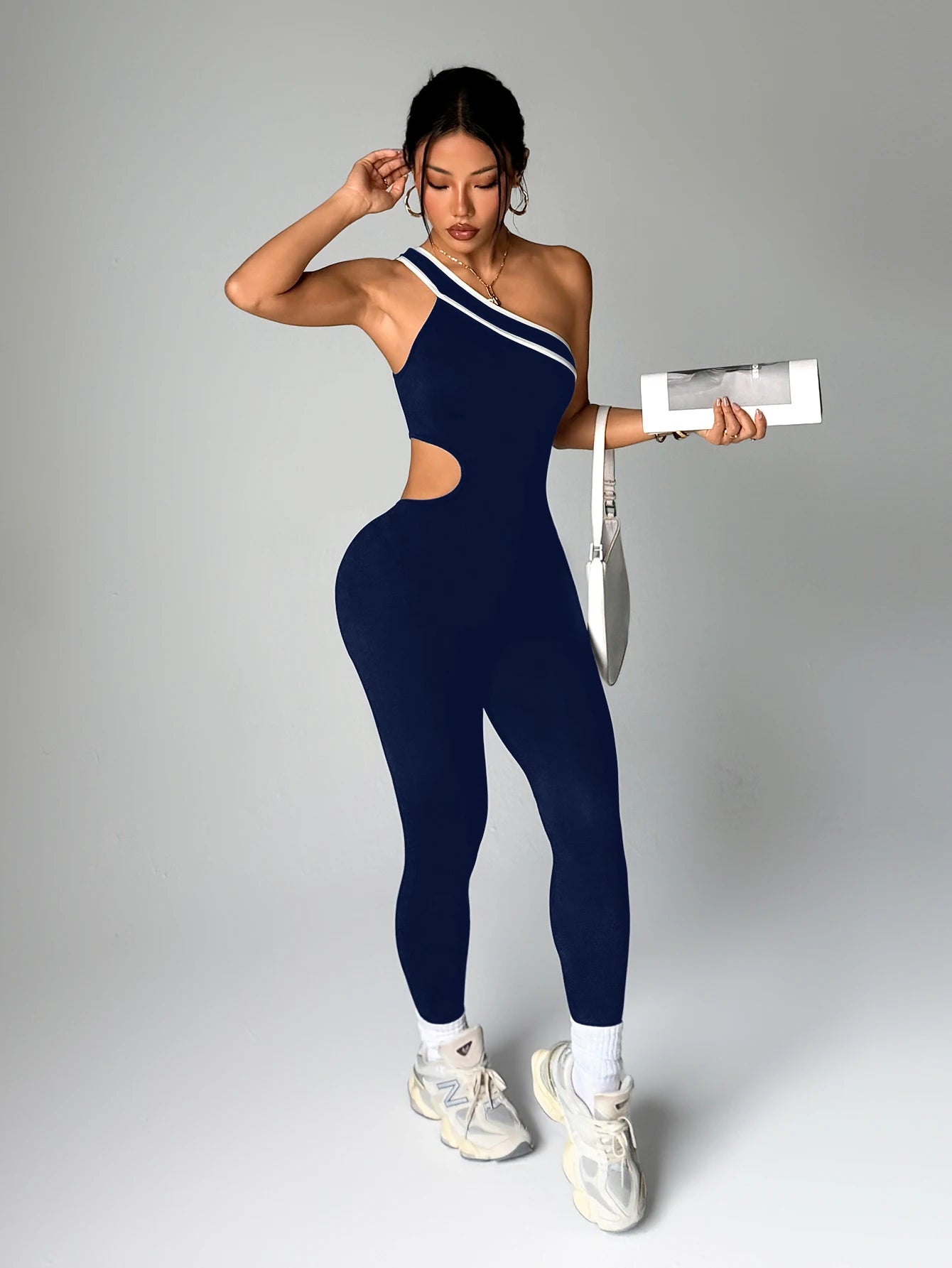 Women's Seamless Tummy Control Yoga Jumpsuit