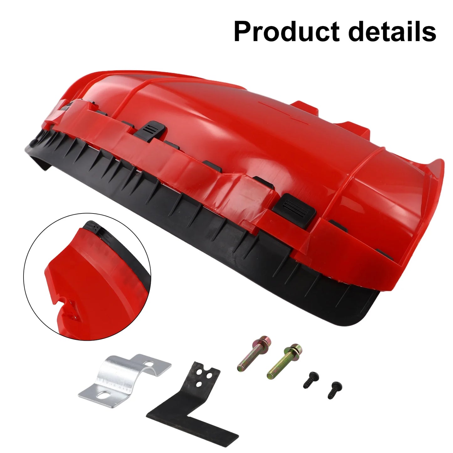 Brush Cutter Guard Block Plastic Weeder Machine Cover Guard Shield Cover With Metal Connector Garden Tools Replacement Parts