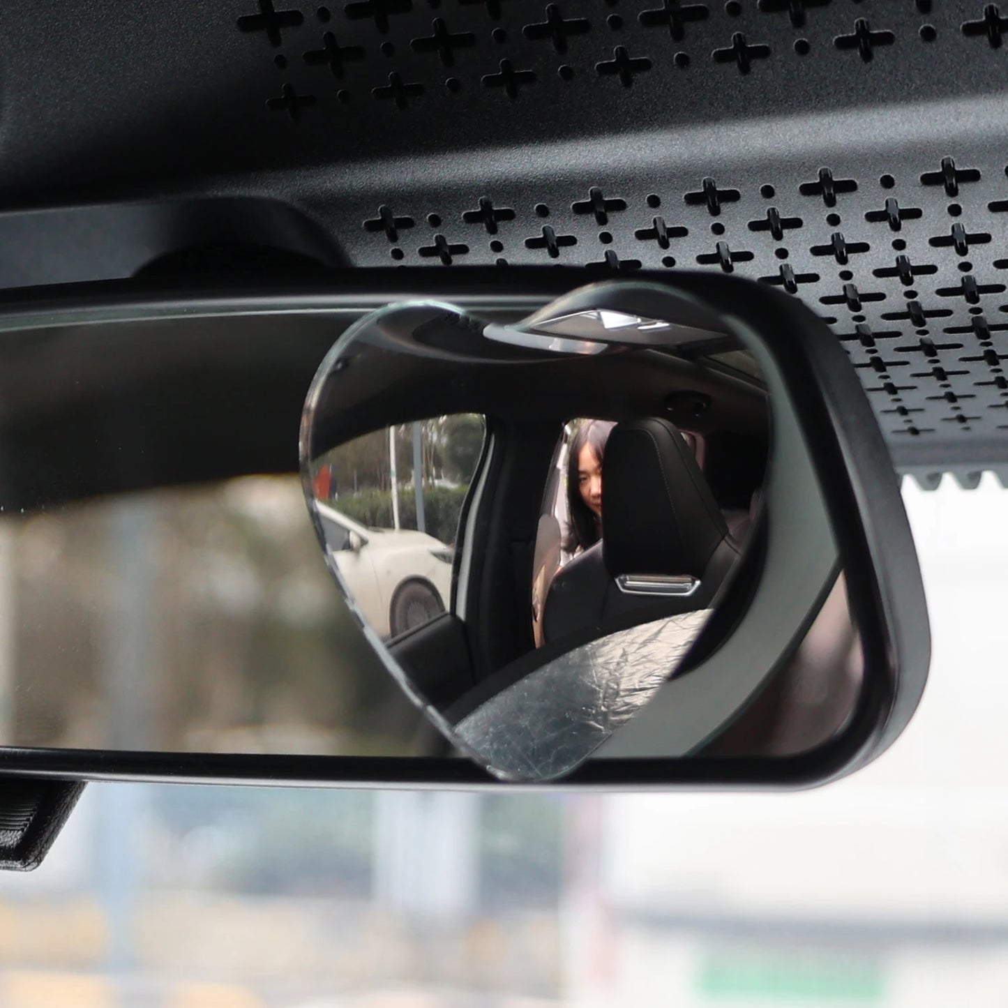 New Adjustable Heart Shaped Car Reversing Aid Rearview Convex Mirror Car Blind Spot Rearview Mirror 360 Degree 2PCS/SET