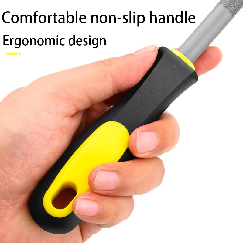 6-12" Files Sanding Tools Diamond Steel File Carpenter Rubbing Knives Hard Metal Rotary File Metal File Woodworking Hand Tools