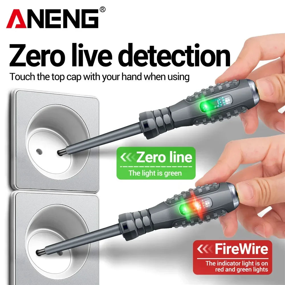 ANENG B05 Word/cross Screwdriver Tester Pen Strong Torque Highlight Meter Sensor Zero Live Detector with Indicator Electric Tool
