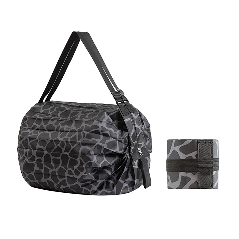 New Foldable Storage Bag Portable Travel Camouflage Handbags Large Capacity With Handle Japen Shopping Bag