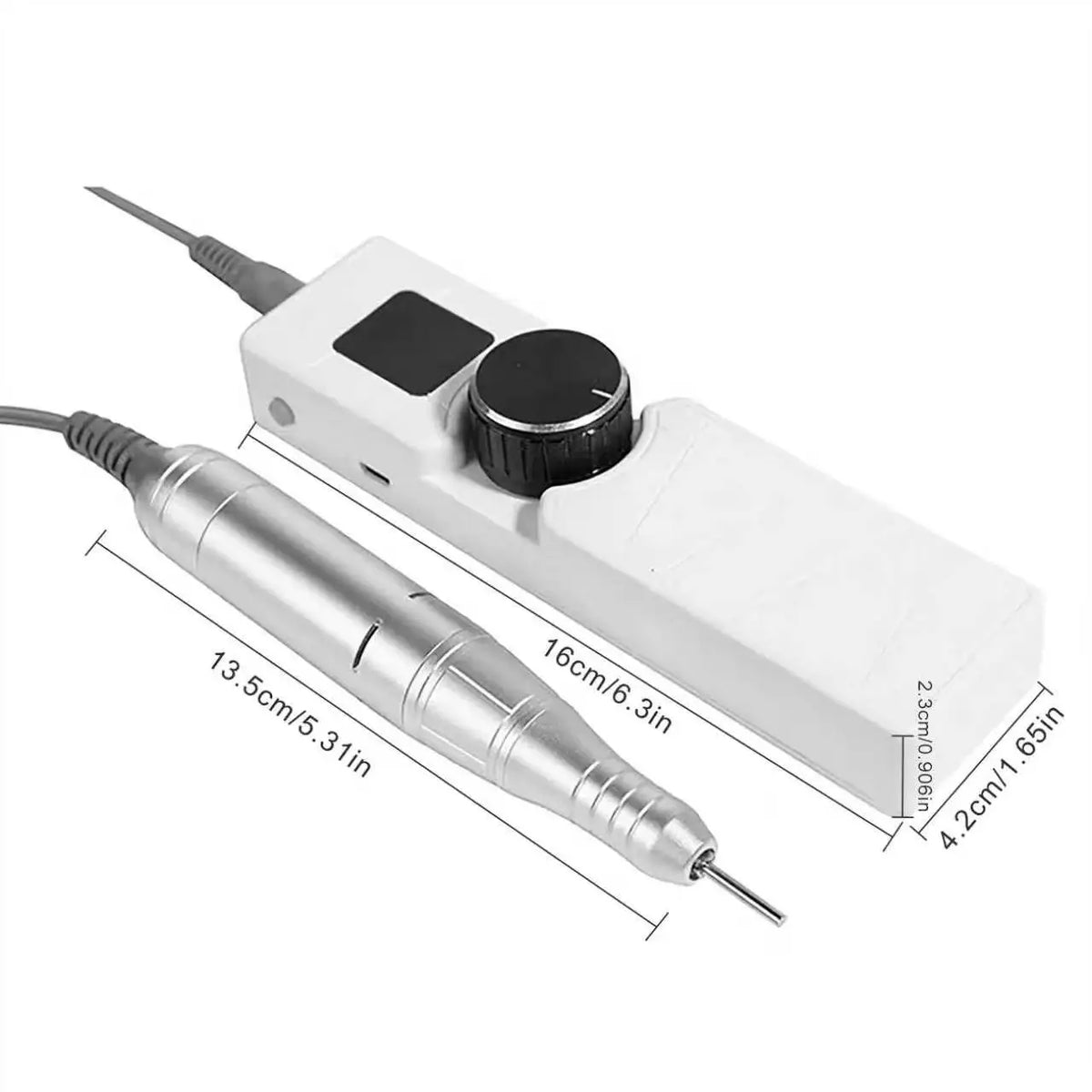 Nail Drill 30000 RPM Rechargeable Nail Grinder, Used to Remove and Polish Acrylic Gel, Nail Care Motor, Nail File, Foot Care