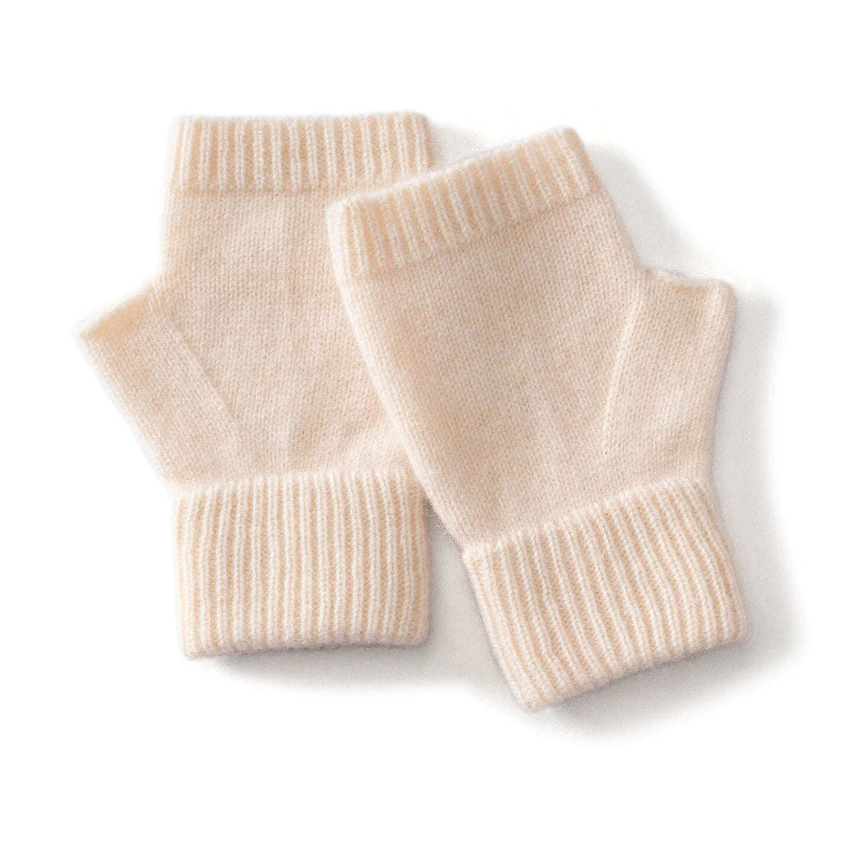 Knit Fingerless Gloves - Half Finger Winter Mittens and Arm Warmers - photo 9