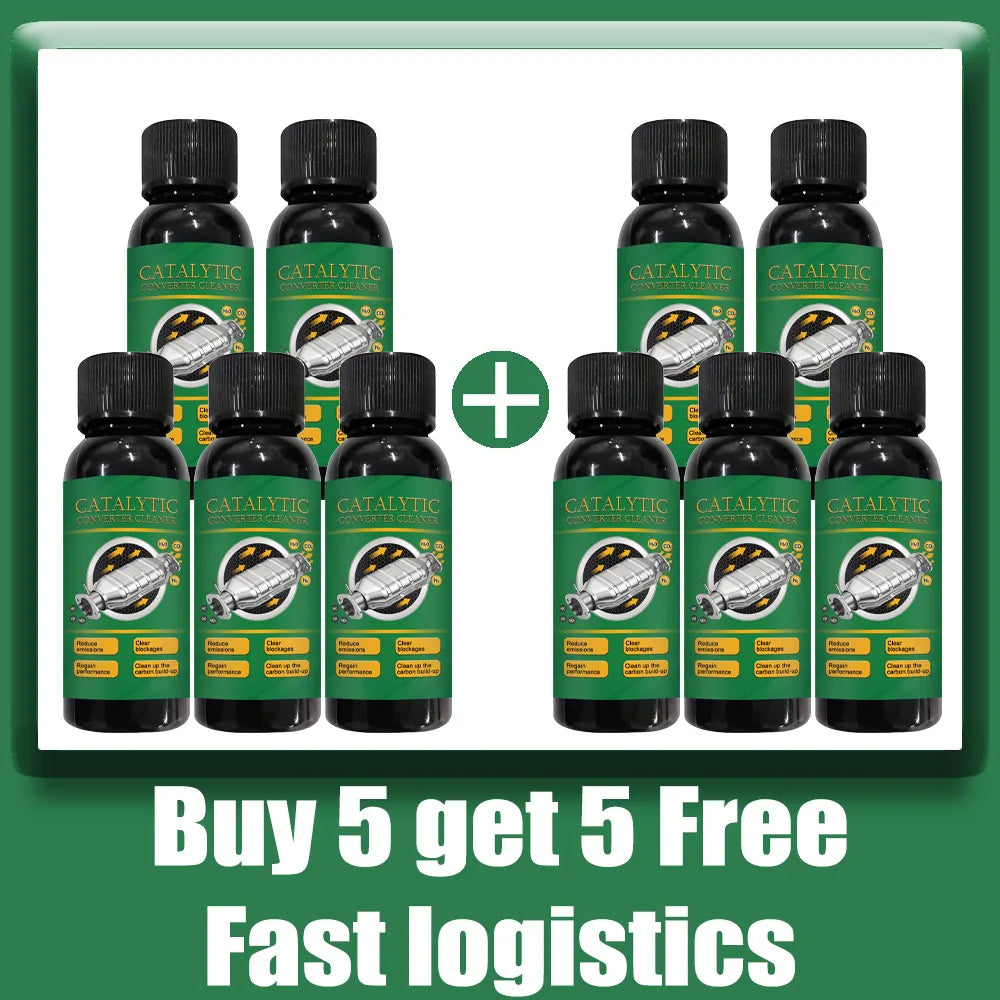 Powerful three-way catalytic cleaner, catalytic converter, all-purpose cleaning, removal of sludge and carbon deposits OF7^ar_1
