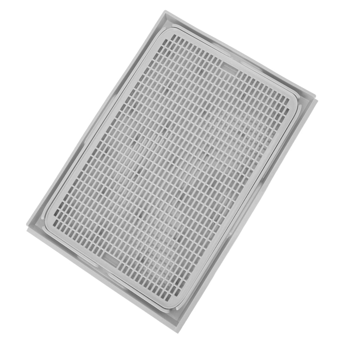 Cat Litter Box Mat 41 x 28 cm - Double Layer Washable Catcher – photo 5
