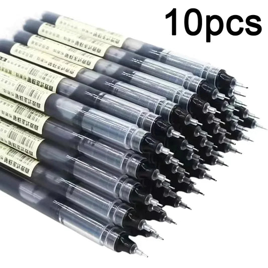 0.5mm Needle Tip Gel Pens - 10 Assorted Colors Set