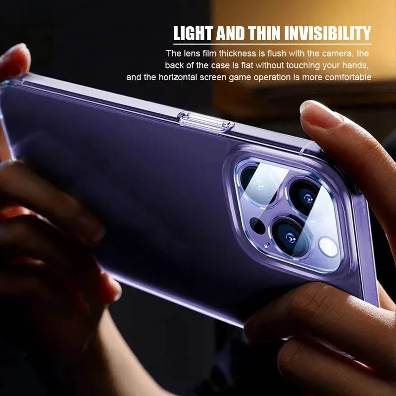 Camera Lens Protector for iPhone 17, 16, 15, 14, 13, 12, 11 Pro Max – Tempered Glass Lens Cover