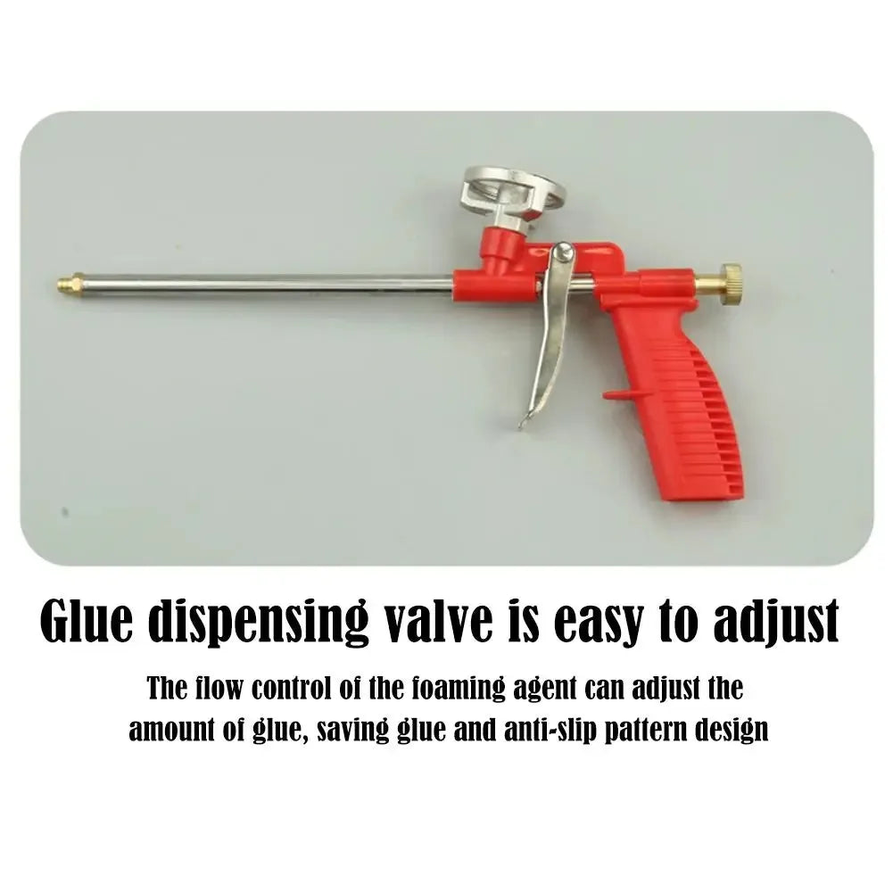 House Decoration Foam Spray Gun Foaming Jet Glue Gun Metal Polyurethane Trigger Spray Sealant Caulking Foam Expanding Spray Gun