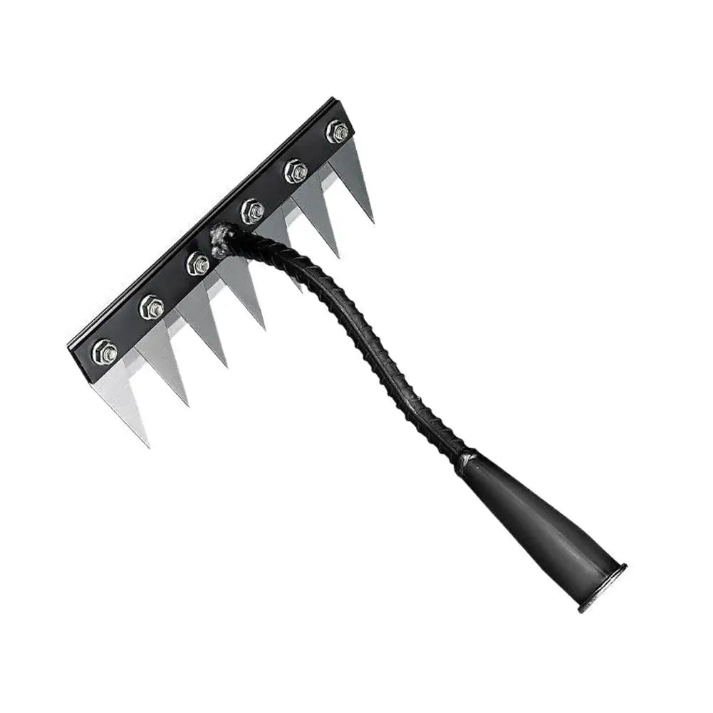 5/6/7/8 Garden Hoe Weeding Tool Digging Wild Vegetables Weeding Loosening Soil Agricultural Farm Tools Menggang Rake Accessories