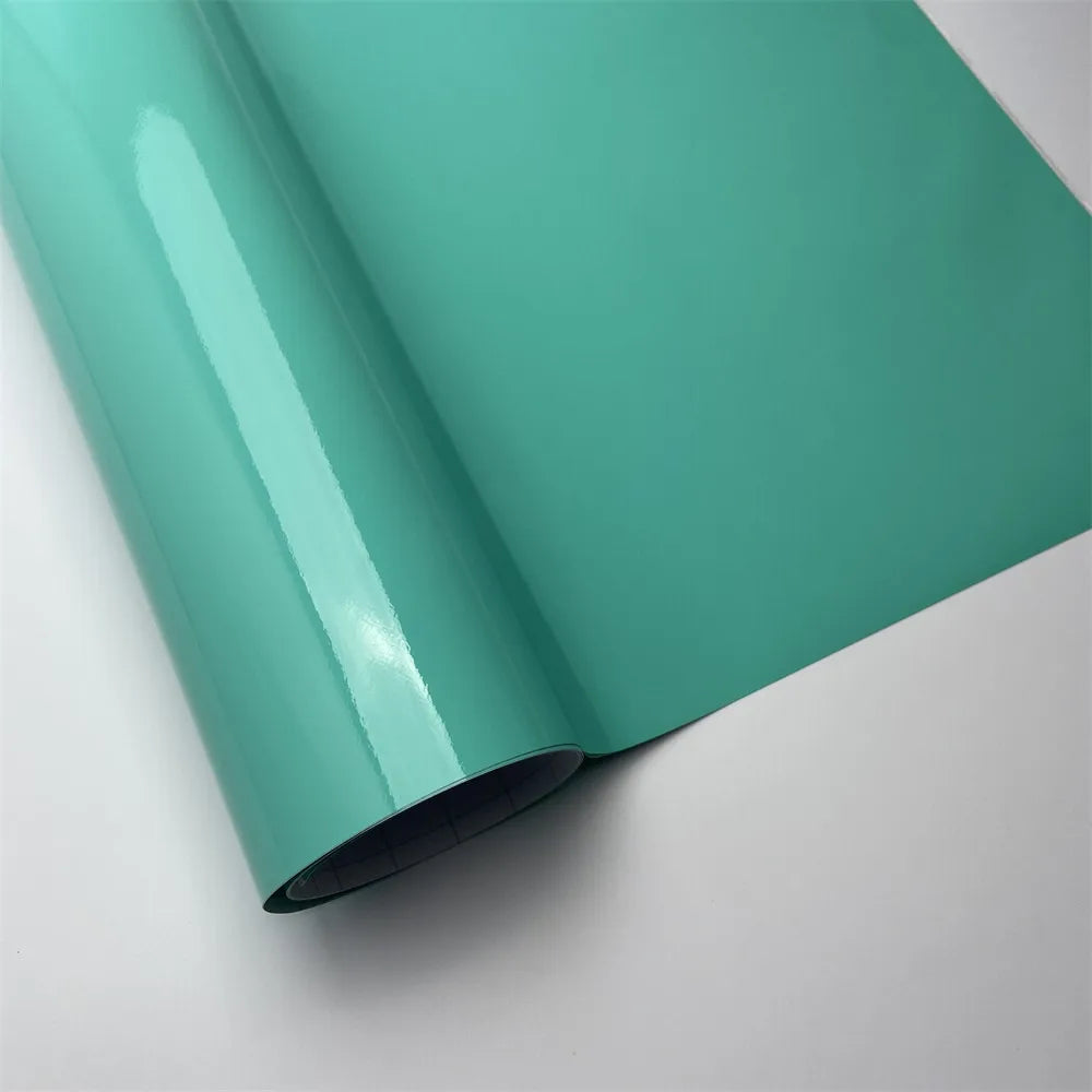 Glossy Vinyl Wrap Film for Car & Motorcycle - 5 Colors